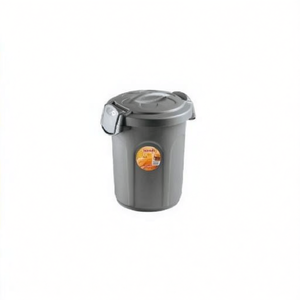 Speedy Silver 70250 Bidoncino (8Lt) Waste <b>Bin</b> with Clip-on <b>Lid</b> - Product Image 2