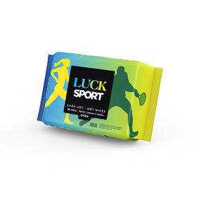 Luck Lady Sport OEM/ODM <b>Adults</b> Non-Woven <b>Wet</b> <b>Wipes</b> Vietnam Anti-Sweat Deodorizing Cleansing <b>Wipes</b> White Color - Product Image 4