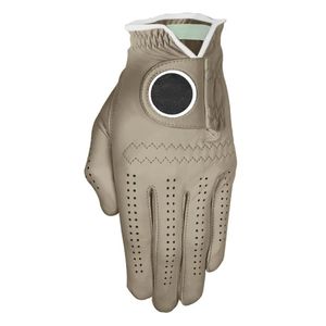 Guantes de golf de mano izquierda de piel de oveja suave Cabretta de la mejor calidad para mujer diseño de logotipo personalizado de alta calidad al por mayor para deportes - Product Image 1