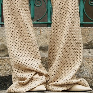 Pantalon de qualité supérieure PANTALON ÉVASÉ NADIA pour femmes Jambes légèrement évasées Vêtements décontractés pour femmes Étiquetage privé Fabriqué au Vietnam - Product Image 5