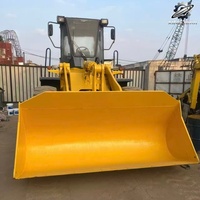 Komatsu WA320 Radlader 14 Tonnen Mittelgroßer Frontlader SAA6D107E3 Motor Gebrauchter Japanischer Bau-Radlader Lagerbestand
