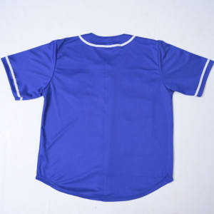 Uniformes Lisos Personalizados al por Mayor, Nuevos, de Alta Calidad, Transpirables, Ligeros, Deportivos, con Cuello en V, Camisetas de Béisbol con Estampado Digital - Product Image 2