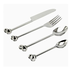 Juego de Cubiertos de Acero Inoxidable para Fiestas, Restaurantes y Uso Doméstico - Presentación de Comida Elegante, de Primera Calidad y Ecológica - Product Image 1