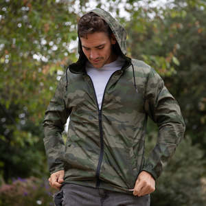 2025 nuevo diseño 100% poliéster entrenamiento y ropa para correr chaqueta para correr para hombres ropa al aire libre rompevientos para hombres - Product Image 3