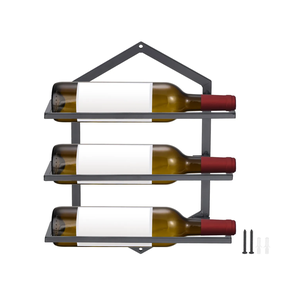 Porte-bouteille en métal personnalisé de table élégant accessoire d'hôtel le plus exigeant produit de qualité admirable - Product Image 6