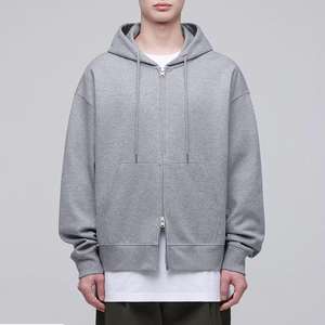 Sweat à capuche athlétique à fermeture éclair intégrale pour homme, coupe personnalisée, vêtements de sport légers, sweat à capuche à fermeture éclair intégrale, capuche à fermeture éclair, style unique, sweat à capuche à fermeture éclair - Product Image 3