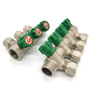 Groothandel 1-weg-6-weg-spruitstuk Met Kogelklep Pex-Fitting Voor Vloerverwarming Hvac Thermostaatverdeler - Product Image 6