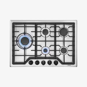 Estufa de Gas de Alto Rendimiento de 30 Pulgadas y 5 Quemadores en Acero Inoxidable ROBAM-G513-Disponible-en-Stock - Product Image 2