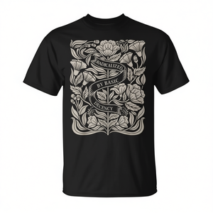 T-shirt da donna 'Radicalized by Basic Decency' per l'uguaglianza femminile, abbigliamento femminista promozionale - Product Image 2