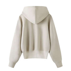 Sweat à capuche élégant d'hiver pour hommes 100% coton pull sweat décontracté Streetwear veste à capuche coupe-vent respirant - Product Image 3