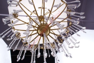 Lámpara colgante de cristal k 9 para decoración del hogar, iluminación Led de lujo moderna, de color dorado, decorativa, superventas - Product Image 6