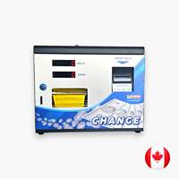 MEGA MV-101AB Cambiador de Monedas/Fichas a Billetes con Tolva de ~3000-4000 Fichas, Gabinete Negro, 110/230VAC para Uso en Arcade