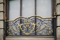 Rampe d'escalier moderne en métal forgé sur mesure pour villa, hôtel, balcon, intérieur/extérieur – Design de luxe, haute qualité 5