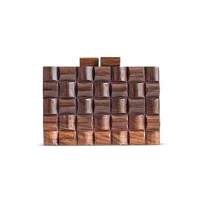 Bolsos de lujo Embrague de lujo Resina Piedra Artesanía Fregona Metálico Forma de color personalizado Cierre abierto Moda Venta caliente Embragues nupciales - Product Image 1