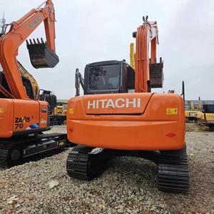 Excavadora HITACHI ZAXIS 70-5G usada, serie ZAXIS original de Japón, máquina excavadora de 7 toneladas usada con buen funcionamiento, serie ZAXIS de 2 a 3 años - Product Image 5