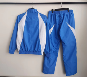 Chándal cortavientos de nailon de alta calidad para hombre y mujer, chaqueta de entrenamiento con logotipo personalizado, estilo holgado de los años 90, 2025 - Product Image 4