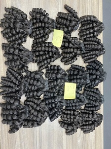 Cabello Virgen Vietnamita Rizado Profundo para Tejer, 100g, Muy Suave y con Puntas Rellenas - Product Image 4