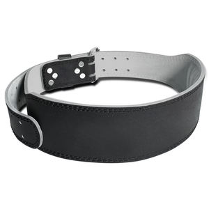 เข็มขัดยกน้ำหนักหนังวัวสำหรับออกกำลังกายในยิมเข็มขัดยกน้ำหนักหนังแท้ - Product Image 1