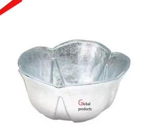 shiny look <b>golden</b> finished metal aluminum food and salad serving for hotel restaurant and <b>bar</b> - Product Image 4