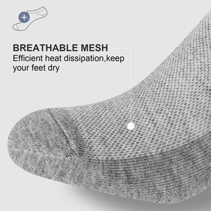 Tùy chỉnh trọng lượng nhẹ nhanh khô thoáng khí không có hiển thị vớ kỹ thuật số in Chạy vớ cho nam giới phụ nữ dưới cho mùa xuân - Product Image 3