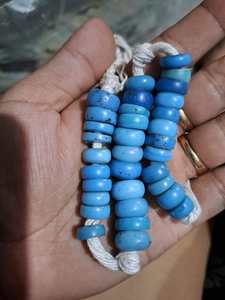 Cuentas de vidrio antiguas con forma de neumático de 4*6mm hechas a medida para diseñadores de joyas, fabricación de collares con embalaje de caja - Product Image 3