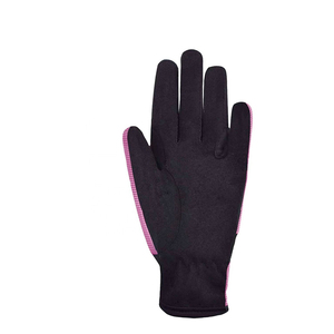 Guantes de montar a caballo de verano personalizados con empuñaduras Nuevos guantes de cuero para montar a caballo diariamente - Product Image 5