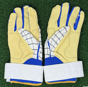 Guantes de Bateo de Béisbol de Cuero para Hombre, Personalizables, Profesionales, de Fabricante Directo, con Diseño de Logotipo Personalizado, Duraderos - Product Image 2