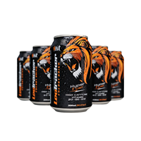 Boisson Énergisante Hyper Fuel 330ml à Haute Teneur en Caféine, Faible en Matières Grasses, Vitamine B3, en Canette d'Aluminium – Vente en Gros pour Fabricants de Boissons