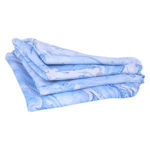 Top vente 100% coton véritable bloc fait à la main imprimé linge de table tulipe couverture de table - Product Image 5