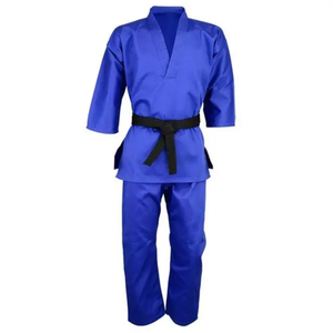 Uniformes de karaté de haute qualité en polyester/coton (Kata Gi) - Extensibles et lavés, confortables et respirants pour l'entraînement aux arts martiaux - Product Image 2