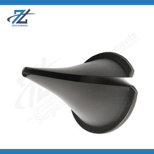 Ensemble de spéculums à fentes Rosen en acier inoxydable, quatre extrémités, finition noire, 38 mm de long, instruments chirurgicaux réutilisables pour la chirurgie générale - Product Image 2