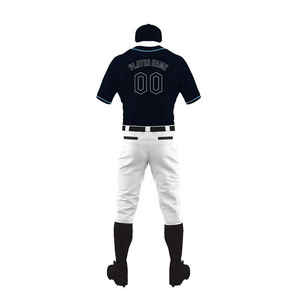 Uniforme de béisbol y softbol de poliéster 100% hecho a medida, conjunto transpirable de alta calidad, novedad - Product Image 3