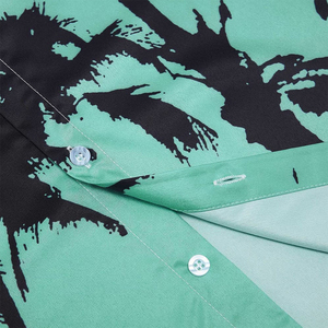 เสื้อฮาวายผู้ชายเสื้อน้ำหนักเบาใส่สบายดีไซน์ล่าสุดผ้าฝ้าย100% - Product Image 5