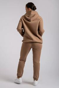 Costumes deux pièces de haute qualité avec logo personnalisé Survêtement uni de couleur unie Ensembles de survêtements pour hommes Ensemble de vêtements pour femmes - Product Image 3