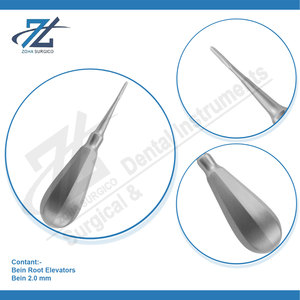 Ascenseur de racine Bein Bein 2.0mm ascenseurs d'extraction dentaire en acier inoxydable de haute qualité fabricant d'équipements de dents Pakistan - Product Image 4