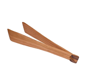 Antique Salad <b>Serving</b> <b>Tong</b> Best Selling Product Fish Design Daily Ware Use Restaurant Wooden <b>Tongs</b> Top Quality Product - Product Image 4