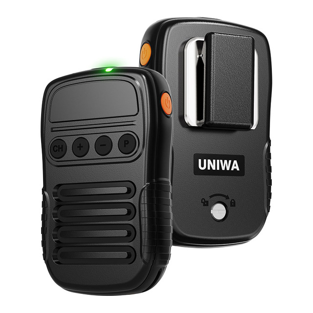 3W Loudspeaker Wireless Speaker Microphone PTT BT Handheld Communication Device for Zello Walkie Talkie
