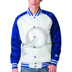 Chaqueta de satén bombardero de béisbol universitario unisex personalizada de grado universitario a prueba de viento con forro de algodón logotipo personalizado a granel al por mayor - Product Image 1