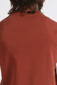 Ensemble de survêtement pour homme en coton 100% respirant de style streetwear, tendance et lourd pour l'été, 2 pièces, t-shirt contrasté, jogging - Product Image 5