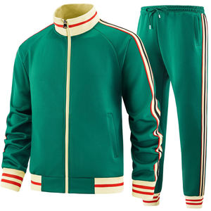 Survêtement d'hiver unisexe chaud à capuche et fermeture éclair Ensemble de jogging décontracté au design personnalisé pour hommes et femmes Veste coupe-vent - Product Image 2