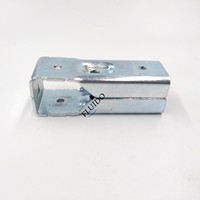 Support de collier de serrage personnalisé avec pince réglable Clip carré Système de mesure en pouces pour tuyaux