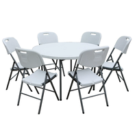 Oeytree prix d'usine en gros léger portable design moderne table d'extérieur pliante pour camping hôpital appartement