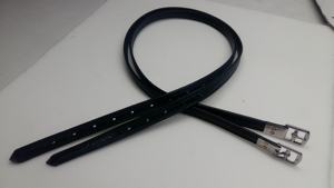 CUERO DE ESTRIBO DE DISEÑO PERSONALIZADO INTELIGENTE CUERO SUAVE CON HEBILLAS DE SUJECIÓN DE CLIP DE ACERO INOXIDABLE CUERO DE ESTRIBO - Product Image 3