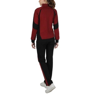 Service OEM bonne haute qualité Top nouveau Design casual femmes survêtement deux pièces ensemble fermeture éclair complète femmes couleur respirant à vendre - Product Image 4