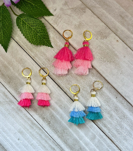 Pendientes de borla con flecos-Borla amarilla brillante dorada larga, flecos de poliéster de seda, declaración Bohemia, pendientes de moda colgantes - Product Image 1