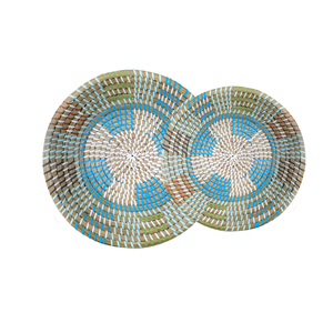 Hot Trend!!! Handmade WOVEN WALL HANGING BASKET DECOR From Vietnam - Natural Material, High Quality for Boho Home Decor - Product Image 1