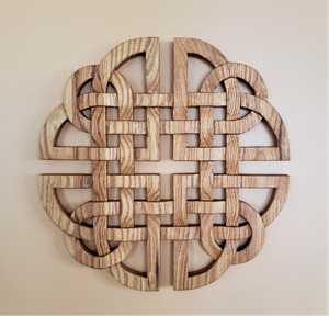 Dessous de plat en bois personnalisé meilleure vente sous-verres en bois faits à la main ustensiles de cuisine dessous de plat en bois personnalisés pour marmite - Product Image 6