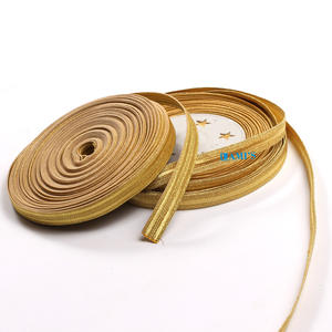 Encaje trenzado de alambre de oro de diseño personalizado para cordones uniformes trenzas de alta calidad para uniformes ceremoniales - Product Image 3