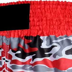 กางเกงมวยสำหรับผู้ชายกางเกงขาสั้นแบบมวยไทยสำหรับต่อสู้ MMA แบบออกแบบได้ตามต้องการ - Product Image 5