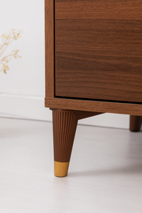 พลาสติก PP รูปตัวที15ซม. สีน้ำตาลขาเฟอร์นิเจอร์ทันสมัยโต๊ะกาแฟตู้เสื้อผ้าเก้าอี้รับประทานอาหารเตียงนอนห้องนั่งเล่นห้องนอน - Product Image 3